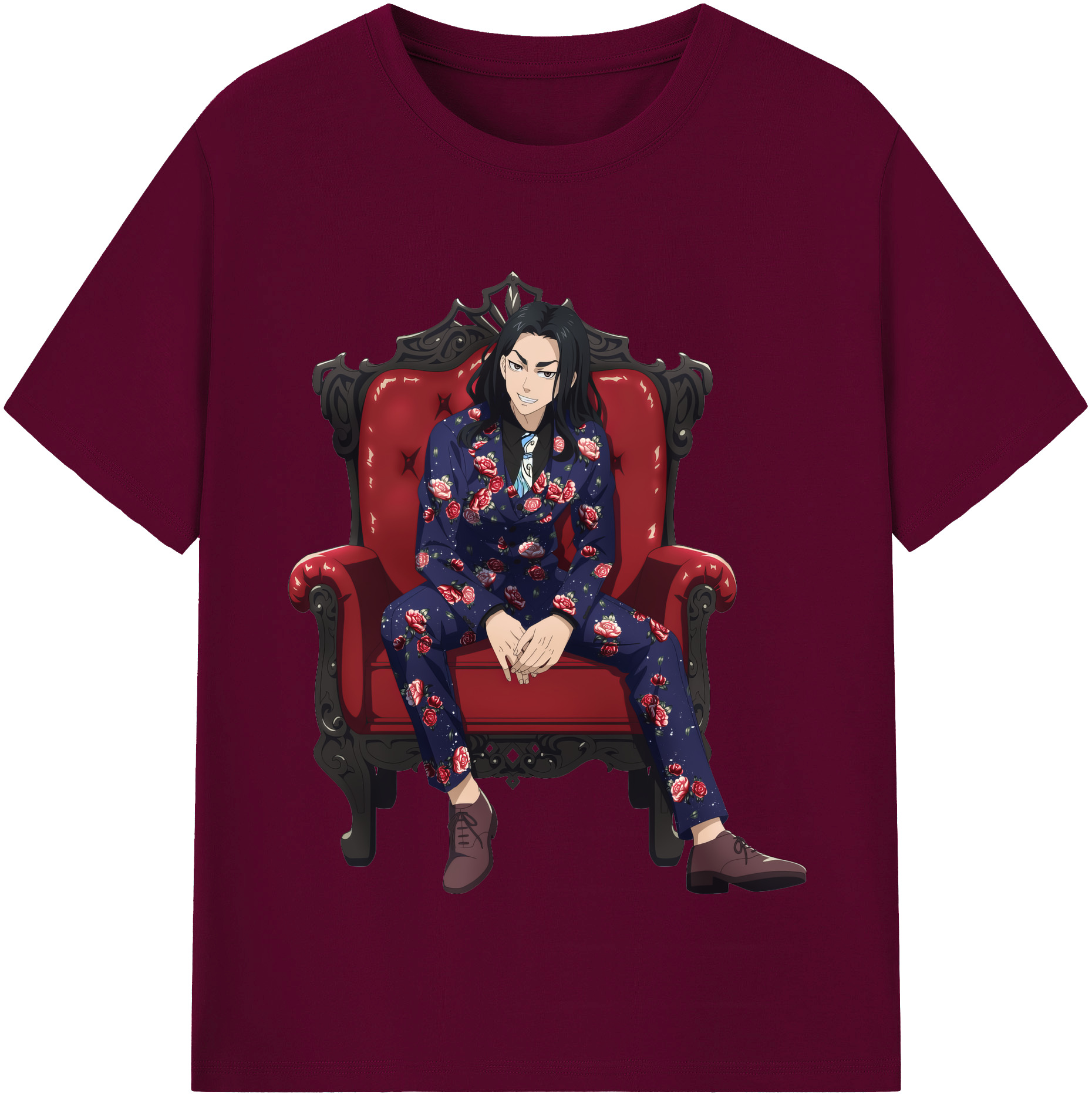 （画像用） 東京リベンジャーズ Tokyo Revengers レディースカジュアルプリントTシャツ（綿100％）